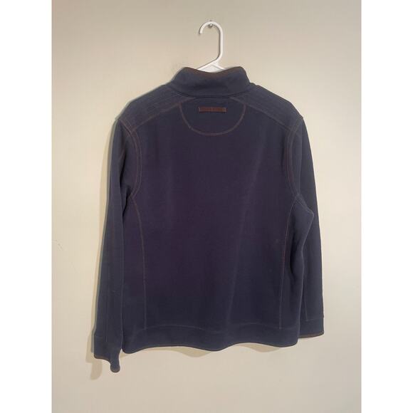 Carbon 2 Cobalt Men’s Pullover Sweater Corduroy Trim Sz XL Cotton Blend Blue - Picture 4 of 7